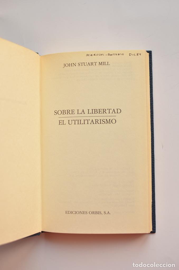 Libros: Sobre la libertad - El utilitarismo - MILL, John Stuart - Foto 2