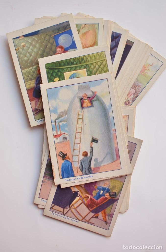 Libros: De la Tierra a la Luna. Cromos de chocolates Brotons - Chocolates Or&uacute;s - Foto 3