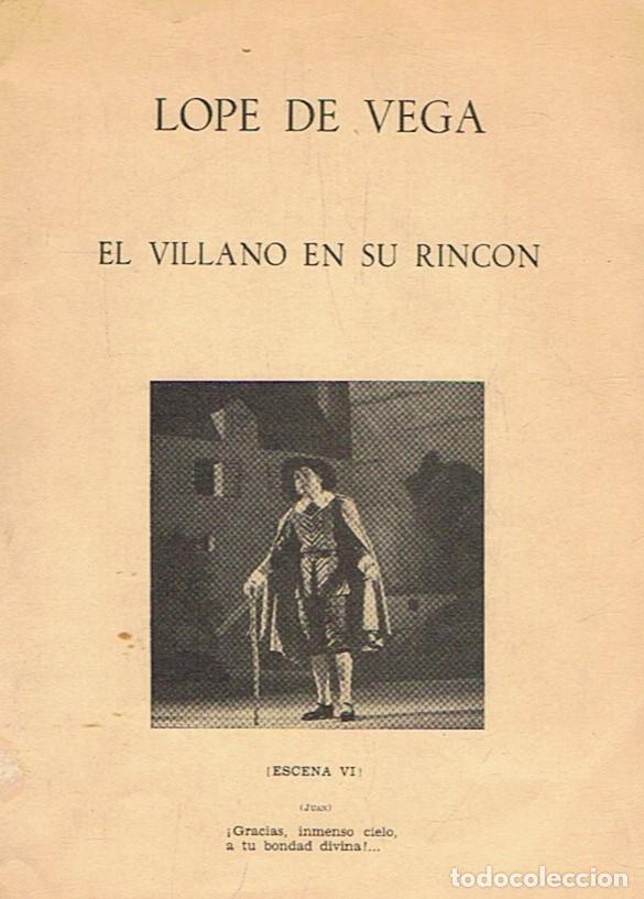 Libros: EL VILLANO EN SU RINC&Oacute;N. - Vega. Lope de, - Foto 1