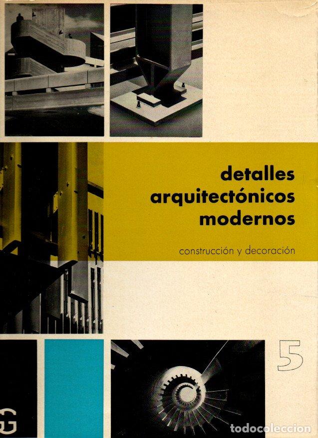 Libros: DETALLES ARQUITECTONICOS MODERNOS. N. 5. - ANONIMO. - Foto 1