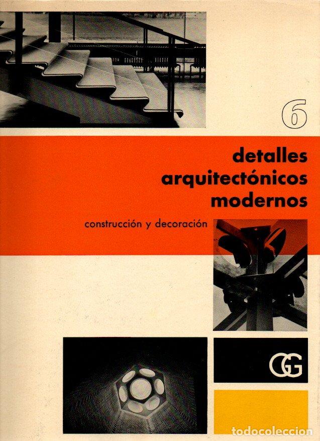 Libros: DETALLES ARQUITECTONICOS MODERNOS. N. 6. - ANONIMO. - Foto 1