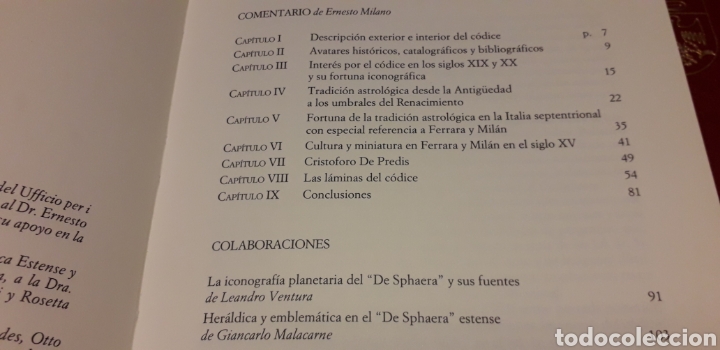 Libros: DE SPHAERA, (CODICE) POR ESNESTO MILANO, - Foto 3