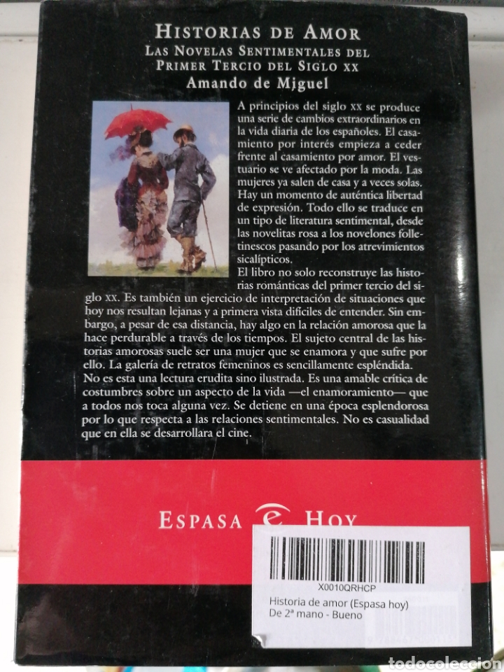 Libros: Historias de Amor. Amando de Miguel - Foto 2