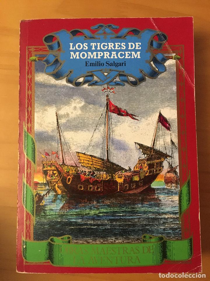 Libros: LOS TIGRES DE MOMPRACEM - EMILIO SALGARI - Foto 1