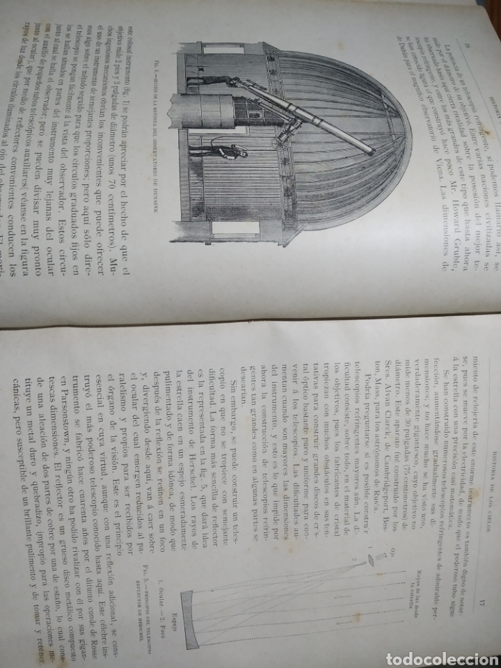 Libros: Historia de los cielos libro antiguo - Foto 8