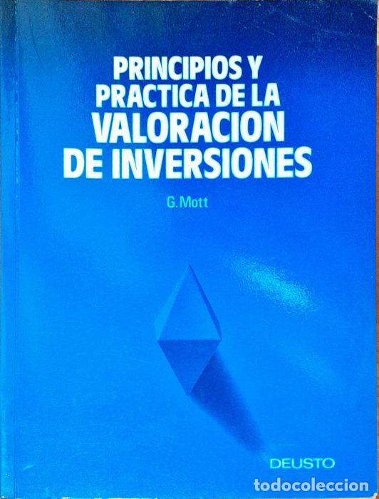 Libros: Principios y pr&aacute;ctica de la valoraci&oacute;n de inversiones - MOTT, GRAHAM - Foto 1