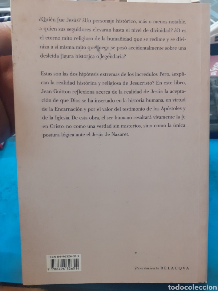 Libros: JESUCRISTO, Meditaciones - GUITTON,Jean - Foto 2