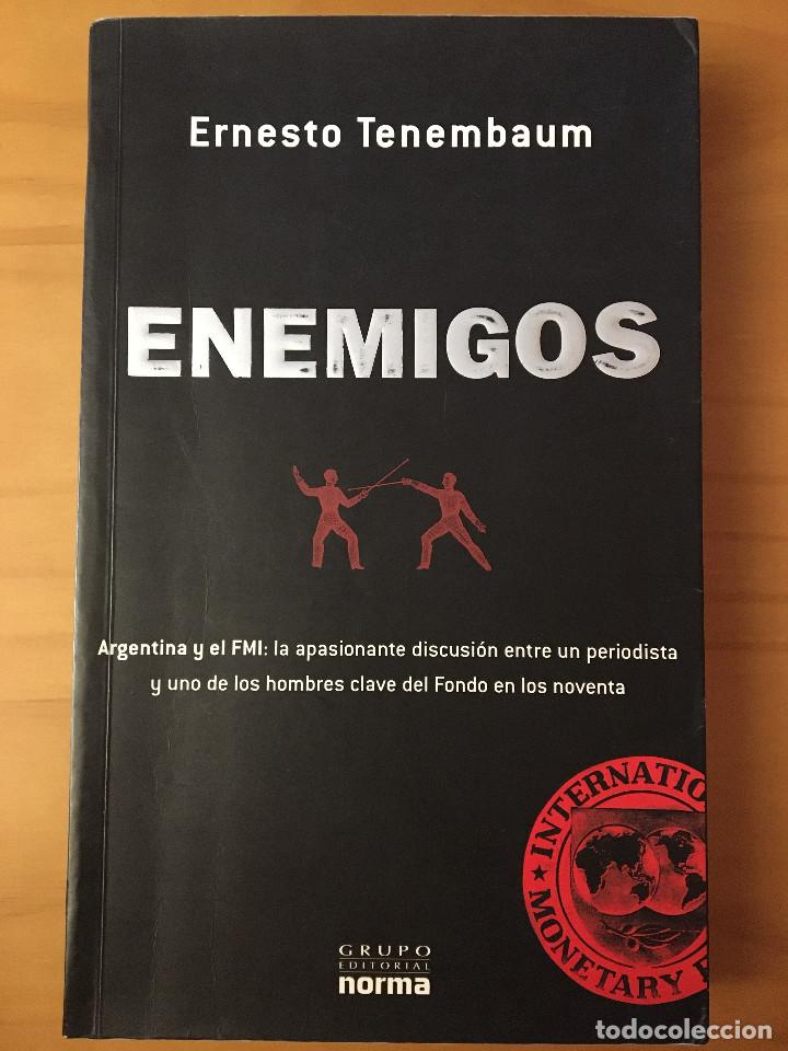 Libros: ENEMIGOS - ERNESTO TENEMBAUM - Foto 1
