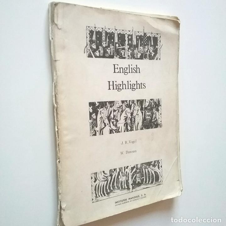 Libros: J. R. Vogel - W. Dawson - English Highlights - Foto 1