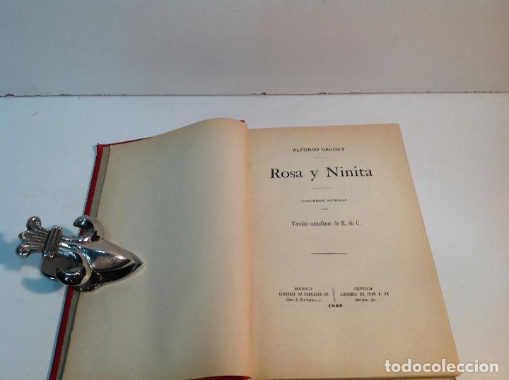 Libros: ROSA Y NINITA DAUDET, ALFONSO 1896 - Foto 7