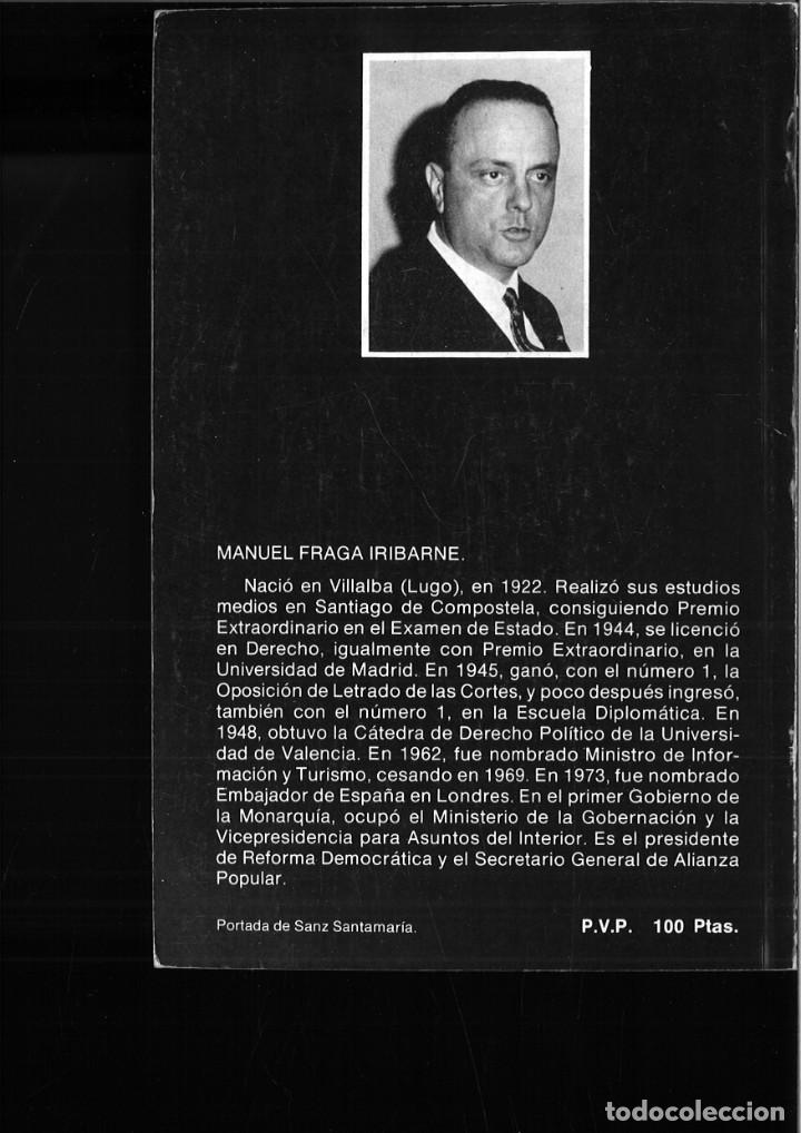 Libros: ALIANZA POPULAR. Manuel Fraga Iribarne - Foto 2