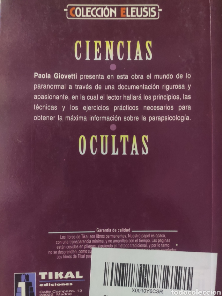 Libros: Ciencias Ocultas. Paola Giovetti - Foto 2