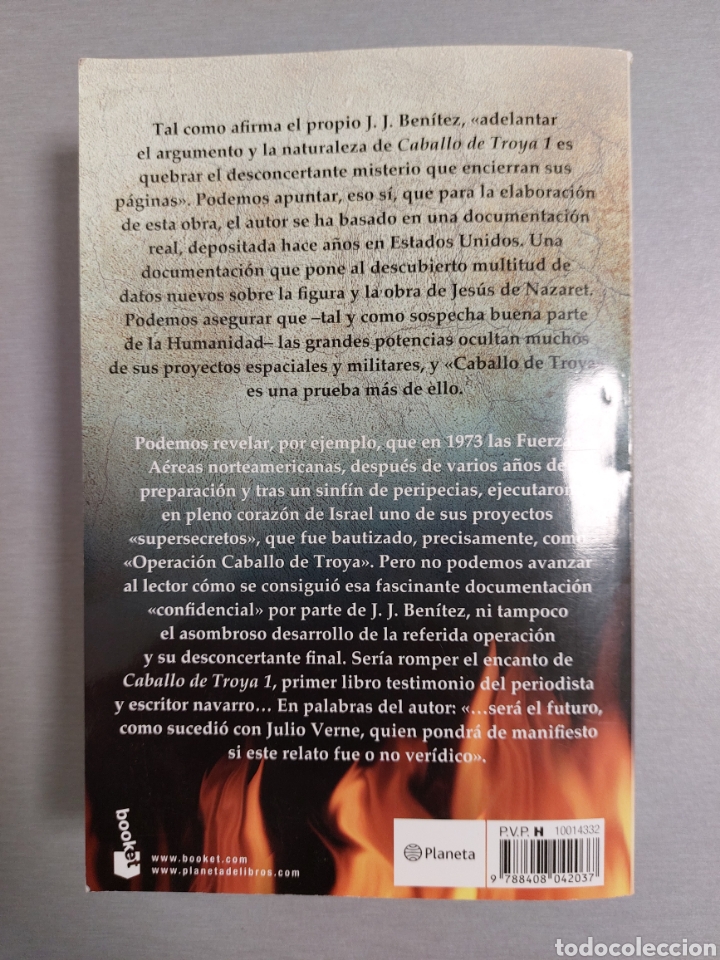 Libros: JJ BEN&Iacute;TEZ . CABALLO DE TROYA - Foto 2
