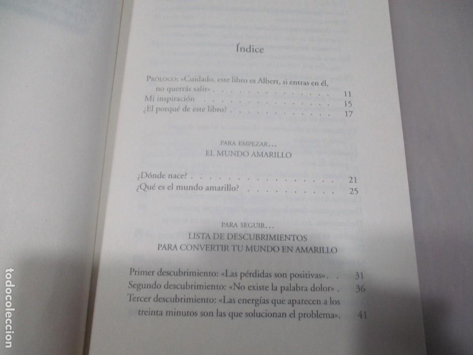 Libros: ALBERT ESPINOSA El mundo amarillo W10834 - Foto 2