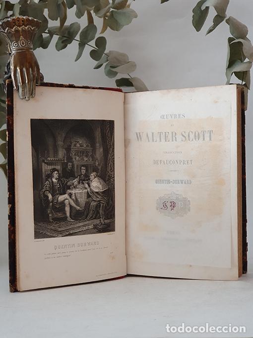 Libros: Quentin-Surward. Traduction Defauconpret. - SCOTT, Sir Walter. - Foto 3