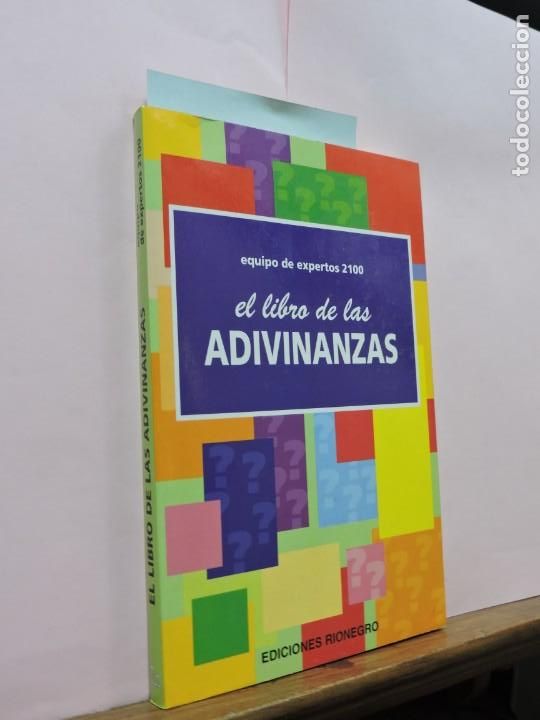 Libros: El libro de las adivinanzas. Equipo de expertos. Ed. De Vecchi 2000. - Foto 1