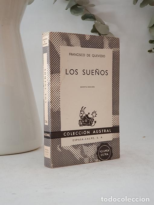 Libros: Los sue&ntilde;os. Colecci&oacute;n Austral, 536. - QUEVEDO, Francisco de. - Foto 1