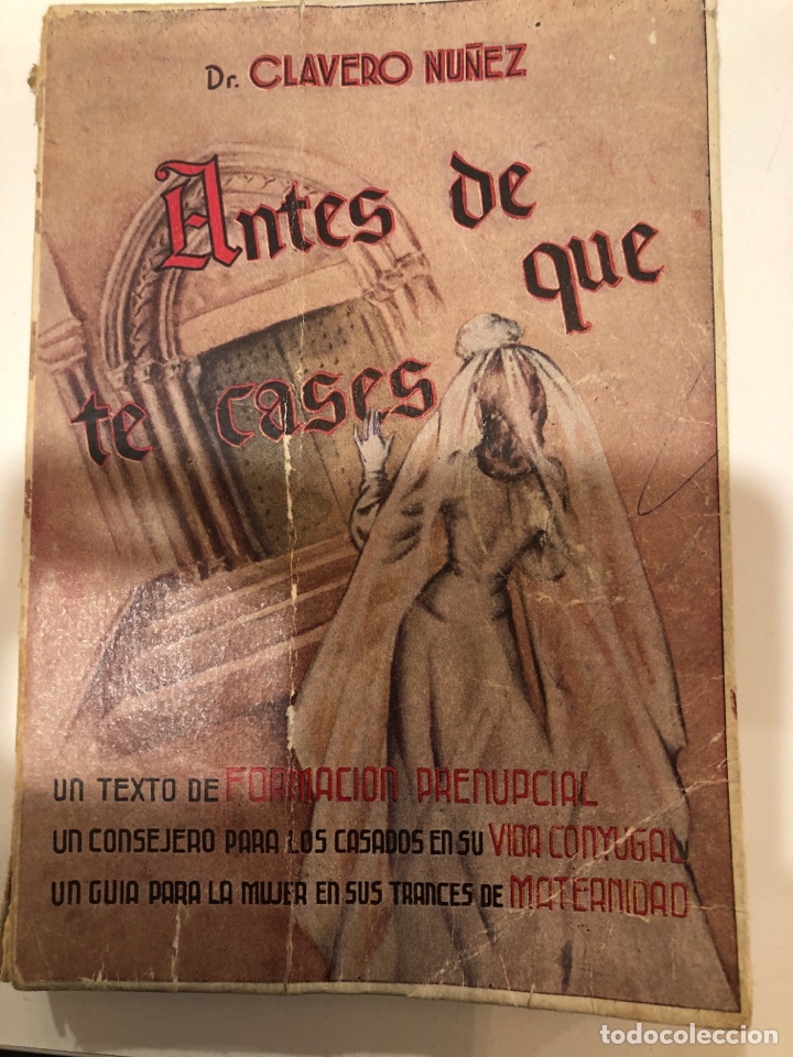 Libros: Antes de que te cases. Dr Clavero Nu&ntilde;ez - Foto 1