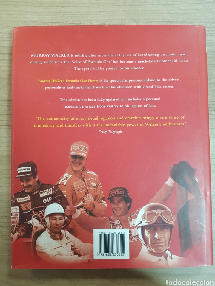 Libros: MURRAY WALKERS. FORMULA ONE. HEROES. - Foto 3