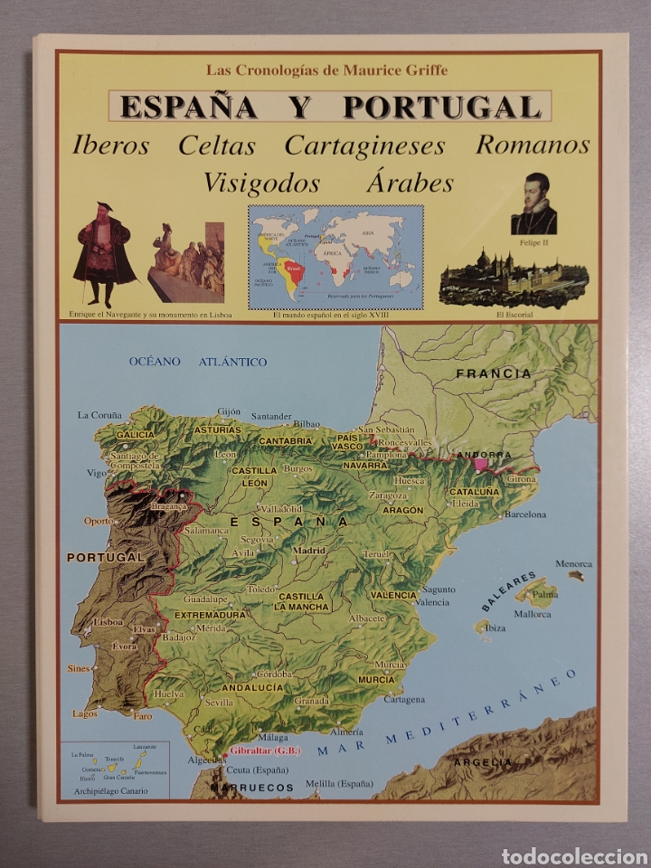 Libros: ESPA&Ntilde;A Y PORTUGAL. - Foto 1