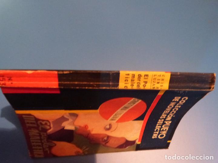 Libros: NOVELA DE EN PODER DEL MALEFICIO DE CRISTINA LUJAN N&ordm; 153 A&Ntilde;O 1945 DE COLECCION PUEYO - Foto 3