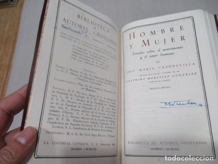 Libros: JOS&Eacute; MAR&Iacute;A CABODEVILLA Hombre y mujer W10890 - Foto 2