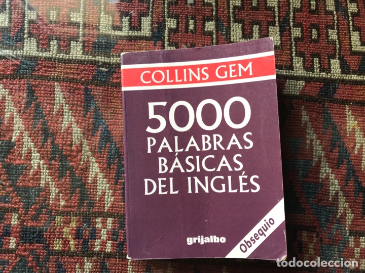 Libros: 500 palabras b&aacute;sicas del ingl&eacute;s. Collins Gem. Grijalbo. Dif&iacute;cil - Foto 1