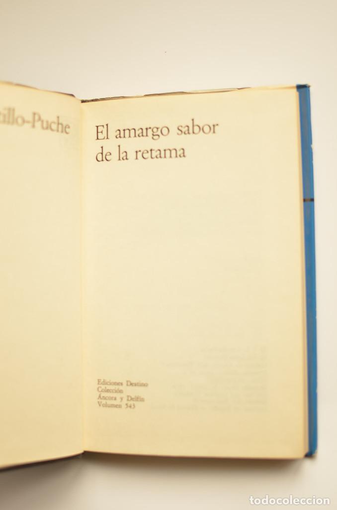 Libros: El amargo sabor de la retama - CASTILLO - PUCHE, Jos&eacute; Luis - Foto 3