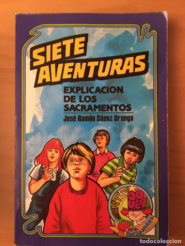 Libros: SIETE AVENTURAS - JOSE RAMON SAENZ URANGA - Foto 1