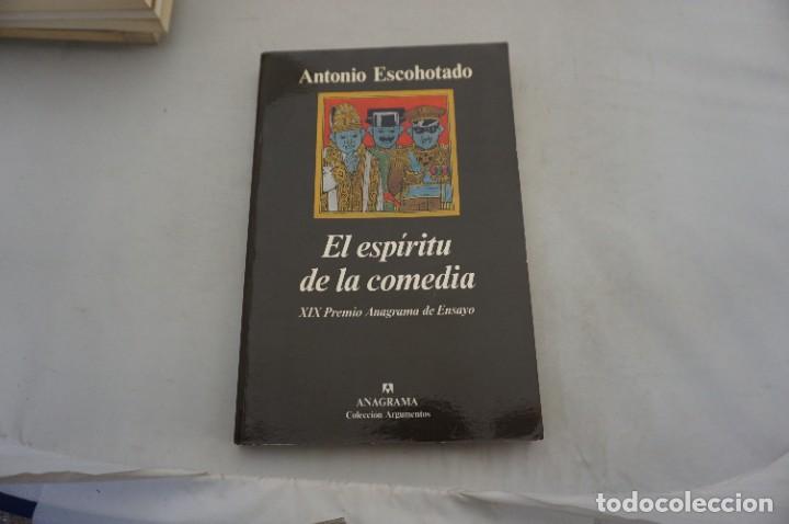 Libros: 10C/ EL ESPIRITU DE LA COMEDIA - ANTONIO ESCOHOTADO / EDITORIAL ANAGRAMA - Foto 1