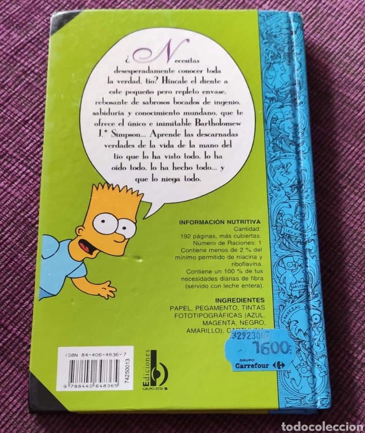 Libros: Gu&iacute;a para la vida. Bart Simpson - Foto 2