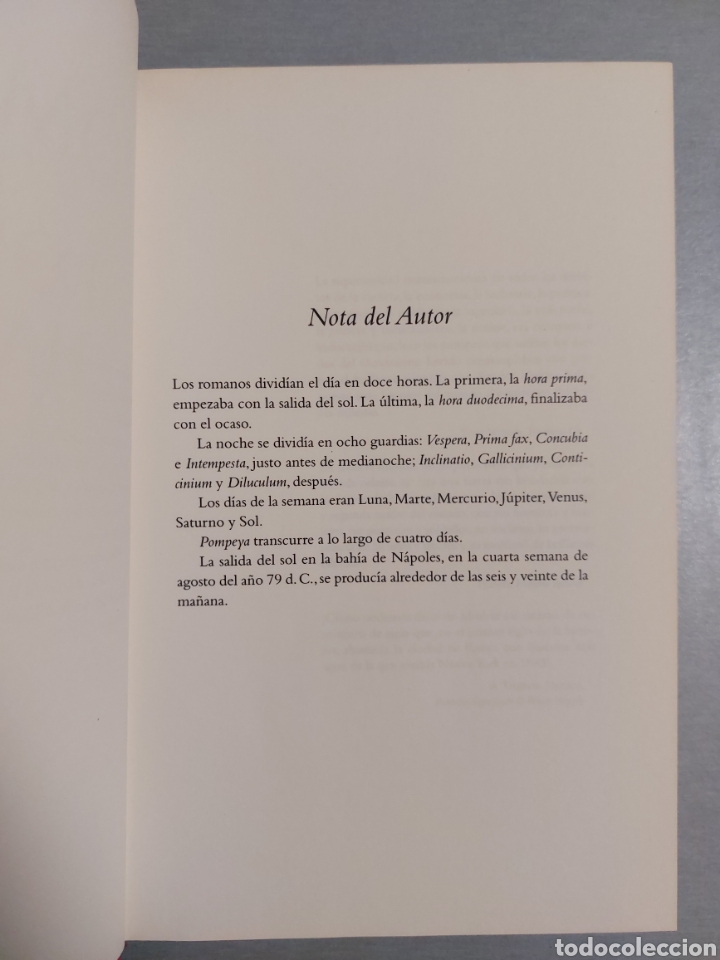 Libros: POMPEYA . ROBERT HARRIS - Foto 2