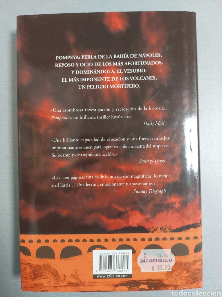 Libros: POMPEYA . ROBERT HARRIS - Foto 3