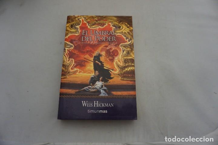 Libros: 9B/ EL UMBRAL DEL PODER - LEYENDAS DE LA DRAGONLANCE - VOLUMEN 3 - MARGARET WEIS / TIMUNMAS - Foto 1