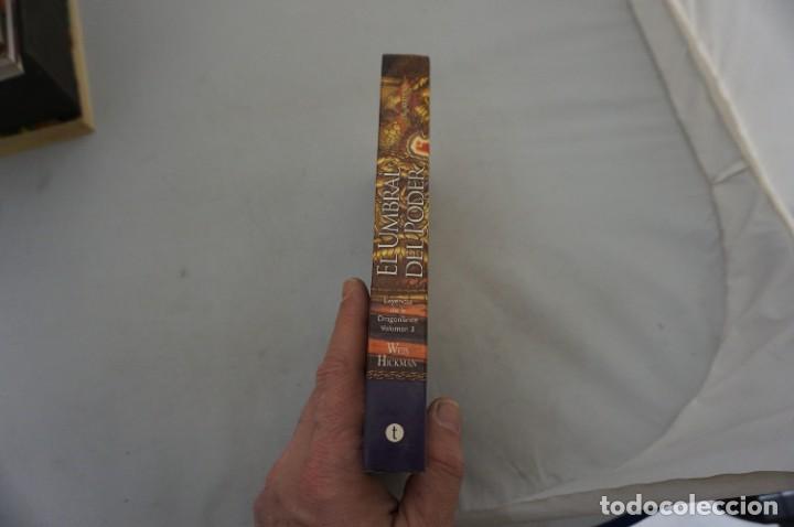 Libros: 9B/ EL UMBRAL DEL PODER - LEYENDAS DE LA DRAGONLANCE - VOLUMEN 3 - MARGARET WEIS / TIMUNMAS - Foto 2