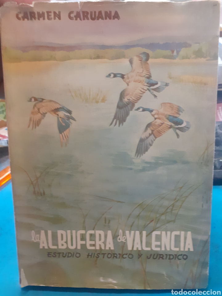 Livres: ESTUDIO HISTORICO Y JURIDICO DE LA ALBUFERA DE VALENCIA. Su r&eacute;gimen y aprovechamientos desde la Reco