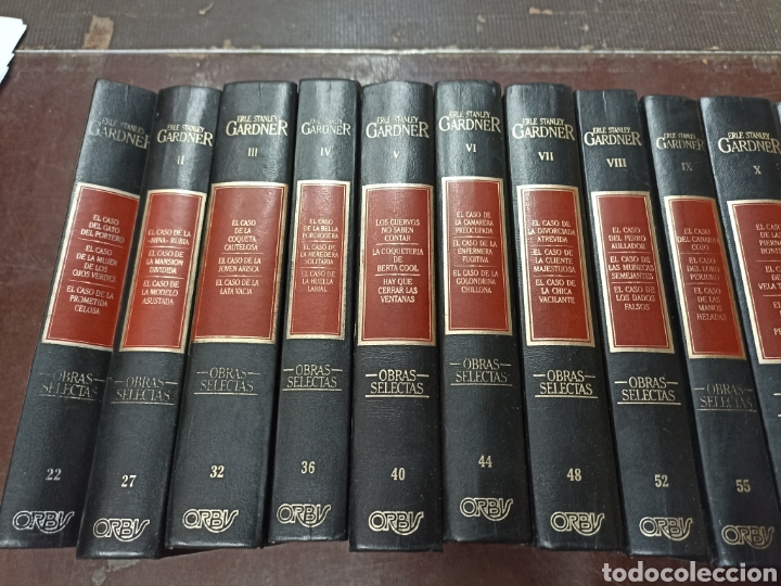 Libros: Erle Stanley Gardner (21 tomos)editorial Orbis - Foto 2