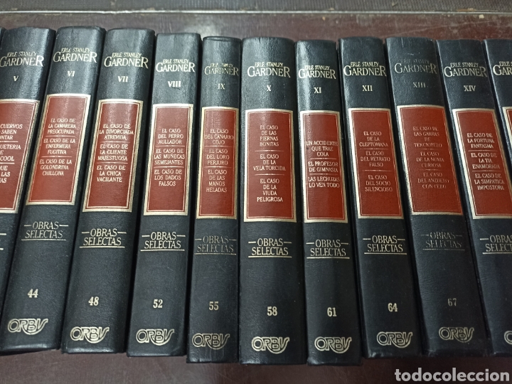 Libros: Erle Stanley Gardner (21 tomos)editorial Orbis - Foto 3
