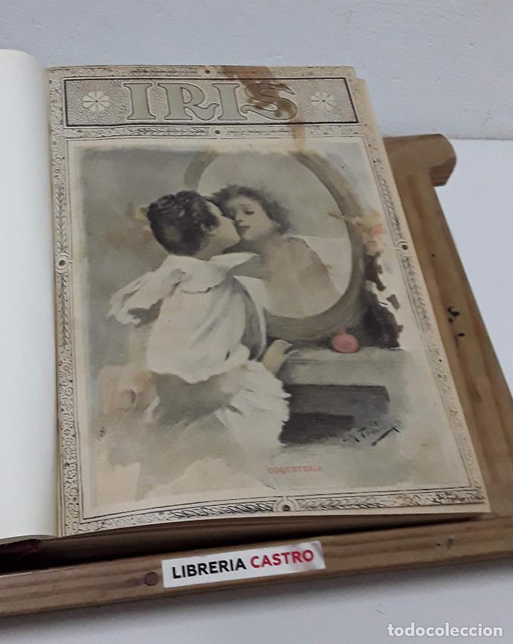 Libros: Iris. Revista semanal ilustrada. Del 1 al 34 - Varios - Foto 1