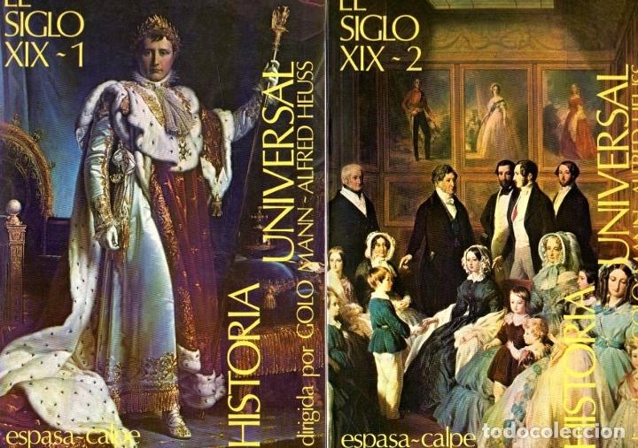 Libros: Historia Universal-El siglo XIX: Tomos 1 y 2 . - Benz, Richard . [et Al.]