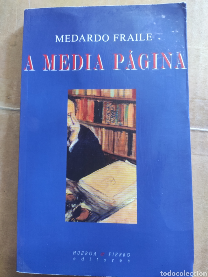 Libros: A Media P&aacute;gina. Medardo Fraile - Foto 1