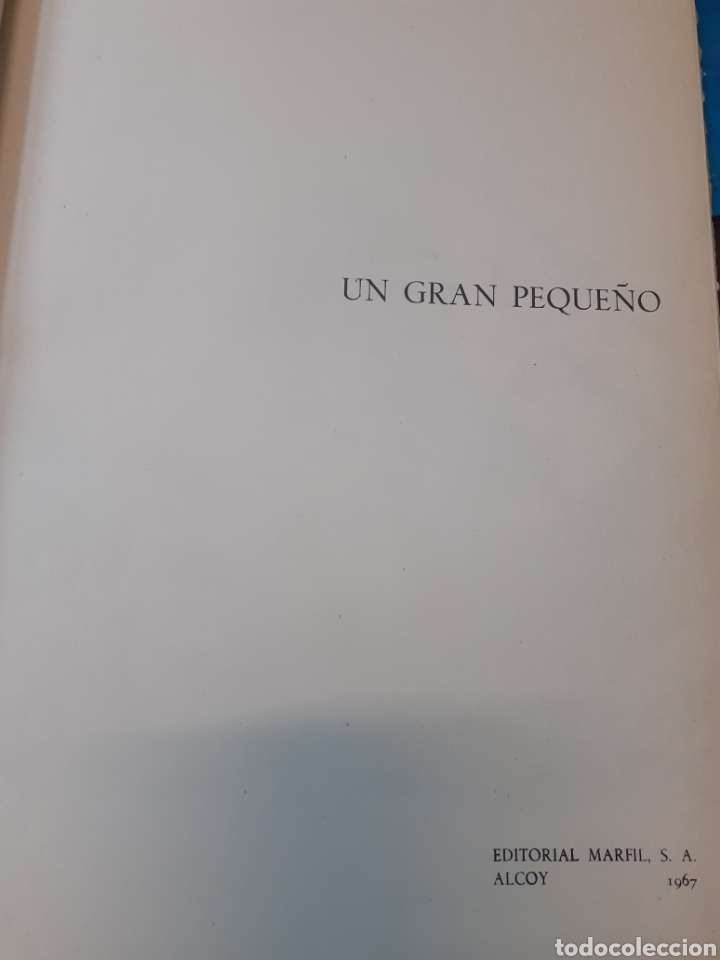 Libros: UN GRAN PEQUE&Ntilde;O - SANCHEZ SILVA,Jos&eacute; Mar&iacute;a - Foto 3