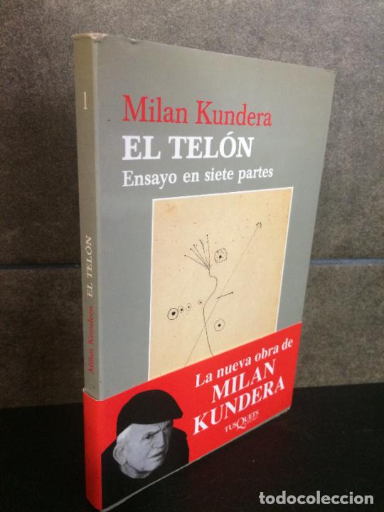 Libros: El tel&oacute;n: Ensayo en siete partes (Spanish Edition). Milan Kundera. - Foto 1