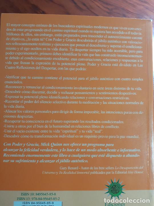 Libros: PODER Y GRACIA 4 PASOS HACIA LA PROSPERIDAD - PENSAMIENTO POSITIVO - MICK QUINN - Foto 2