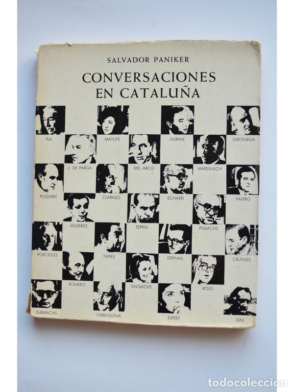 Libros: Conversaciones en Catalu&ntilde;a - PANIKER, Salvador - Foto 1