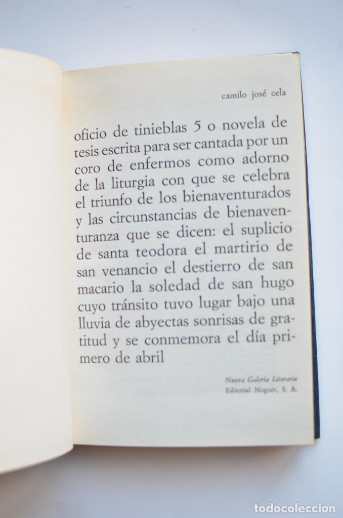 Libros: Oficio de tinieblas 5 - CELA, Camilo Jos&eacute; - Foto 3