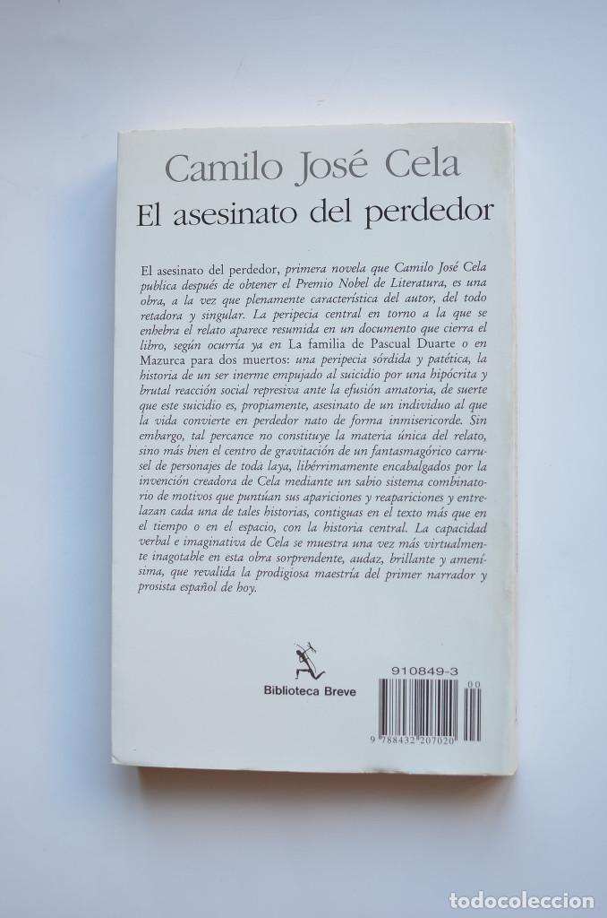 Libros: El asesinato del perdedor - CELA, Camilo Jos&eacute; - Foto 3