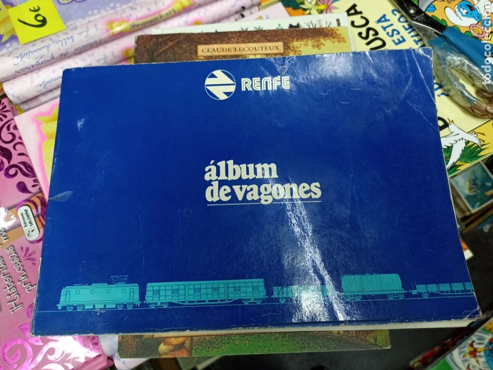 Libros: RENFE &aacute;lbum de vagones - Foto 1
