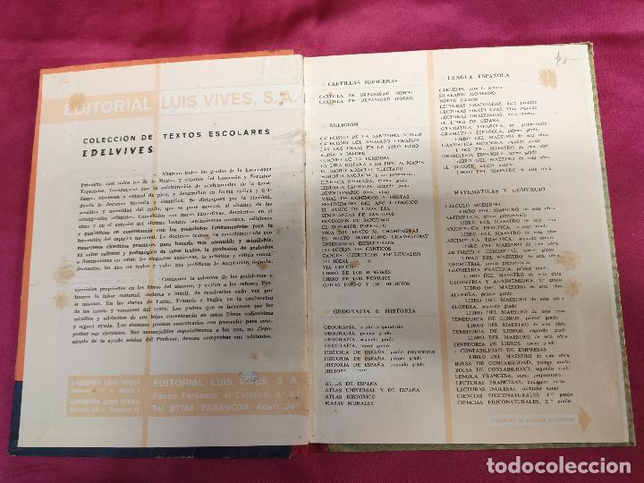 Libros: GRAMATICA. PRIMER GRADO. EDELVIVES. 1961 - Foto 2