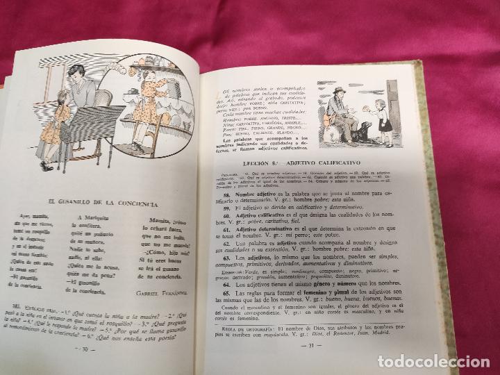 Libros: GRAMATICA. PRIMER GRADO. EDELVIVES. 1961 - Foto 3